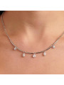 Collana Donna Brosway Affinity BFF180 in Acciaio Silver con Pendenti