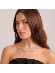 Collana Donna Brosway Affinity BFF180 in Acciaio Silver con Pendenti