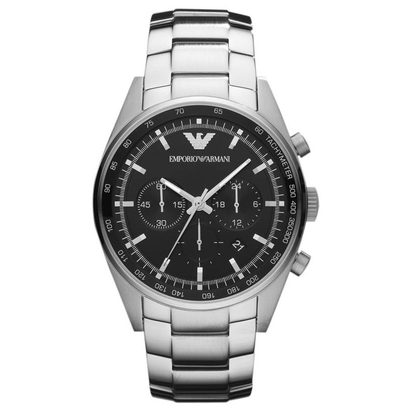 Orologio Cronografo Uomo Emporio Armani 44mm AR5980 Orologio Cronografo Uomo Emporio Armani 44mm AR5980