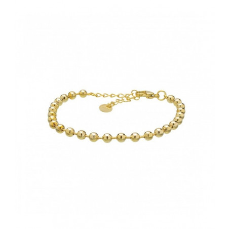 Bracciale Donna Marlù Basi 15BR011G in Acciaio Colore Oro a Sfere