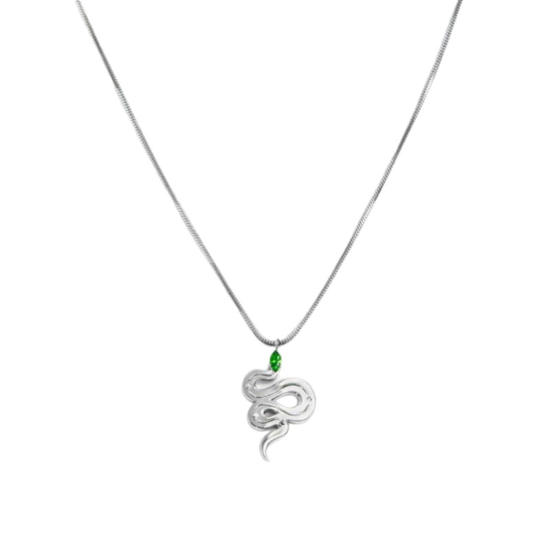 Collana Donna Marlù 33CN0018-V In Acciaio Silver con Serpente Pendente Collana Donna Marlù 33CN0018-V In Acciaio Silver con Serpente Pendente