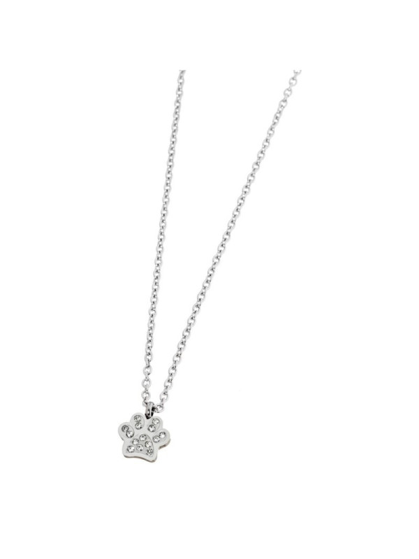 Collana Donna Marlù 18CN047 in Acciaio Silver Zampina