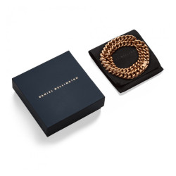 Collana Donna Daniel Wellington Chunky Chain DW00400850 in Acciaio Oro Rosa