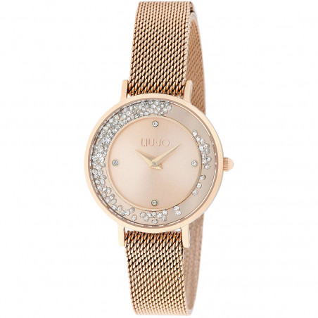 Orologio Solo Tempo Donna LiuJo Dancing Slim TLJ1693 in Acciaio Colore Oro Rosa