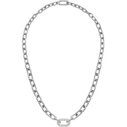 Collana Donna Daniel Wellington carbine crystal DW00400607 Catena Acciaio Silver