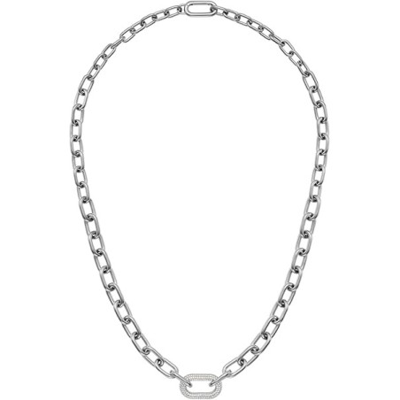 Collana Donna Daniel Wellington carbine crystal DW00400607 Catena Acciaio Silver