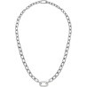 Collana Donna Daniel Wellington carbine crystal DW00400607 Catena Acciaio Silver