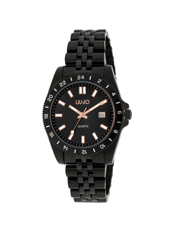 Orologio Solo Tempo Uomo LiuJo Company TLJ1750 in Acciaio Nero