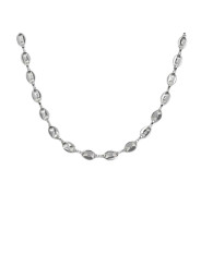 Collana Unisex Marlù 33cn0027 in Acciaio Silver