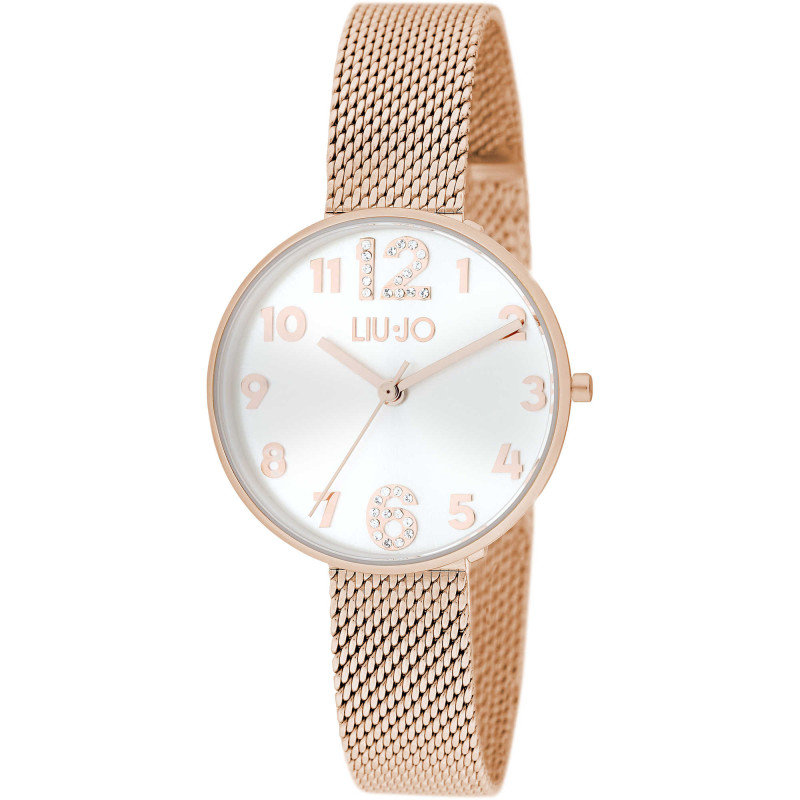 Solo Tempo Women's LiuJo Complicity TLJ2022 Rose Gold Steel Watch