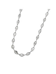 Collana Unisex Marlù 33cn0027 in Acciaio Silver