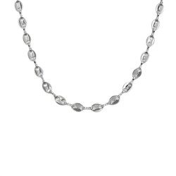 Collana Unisex Marlù 33cn0027 in Acciaio Silver