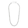 Collana Unisex Marlù 33cn0027 in Acciaio Silver