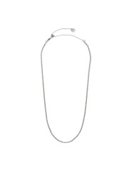 Collana Unisex Marlù 33cn0028 Catena Corda Acciaio Silver