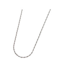 Collana Unisex Marlù 33cn0028 Catena Corda Acciaio Silver