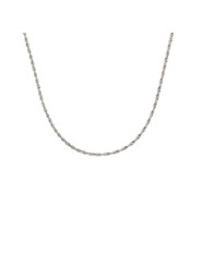 Collana Unisex Marlù 33cn0028 Catena Corda Acciaio Silver