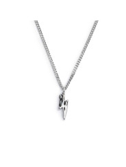 Collana Unisex Marlù 33CO0023 Acciaio Silver Fulmine