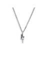 Collana Unisex Marlù 33CO0023 Acciaio Silver Fulmine