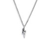 Collana Unisex Marlù 33CO0023 Acciaio Silver Fulmine