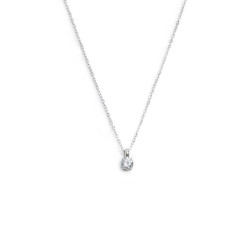 Collana Donna Marlù 31CN0004-W catena cutting cross zircone centrale 4,25mm