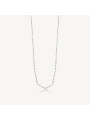 Collana Girocollo Donna In Acciaio Silver Essential BNL009