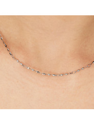 Collana Girocollo Donna In Acciaio Silver Essential BNL009