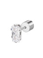 Mono orecchino Donna Marlù 31OR0002-W Sparkles in Acciaio con Zircone Bianco