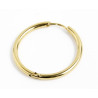Mono Orecchino Marlù Cerchio Acciaio In Oro Giallo Diametro 24mm 2OR0048G