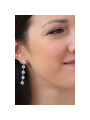 Orecchini Donna Brosway EMPHASIS BEH26 in Acciaio Silver con Cristalli Pendenti