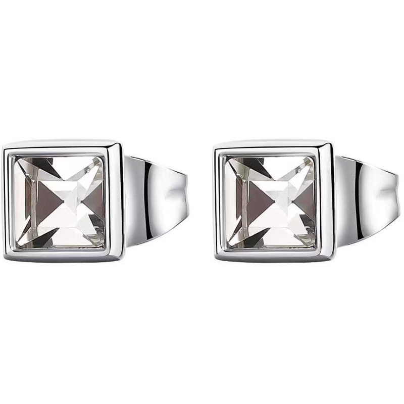 Orecchini Bottone Donna Brosway BEH22 in Acciaio Silver con Zircone Bianco Orecchini Bottone Donna Brosway BEH22 in Acciaio Silver con Zircone Bianco