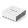 Orecchini Bottone Donna Brosway BEH22 in Acciaio Silver con Zircone Bianco
