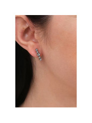 Orecchini Donna Brosway Symphonia BYM71 in Acciaio Silver con Zirconi