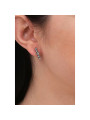 Orecchini Donna Brosway Symphonia BYM71 in Acciaio Silver con Zirconi