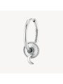 Mono Orecchino Donna Brosway BHKE123 in Acciaio Silver con Mezza Luna