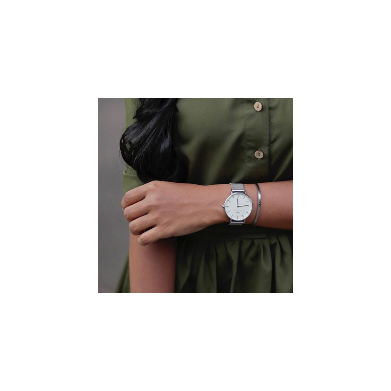 Orologio Donna Daniel Wellington DW00100306 Petite Sterling in Acciaio 36mm