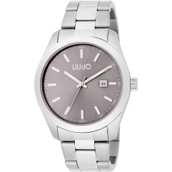 Men's Only Time Watch LiuJo TLJ2113 DNA in silver color steel