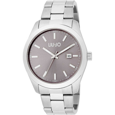 Orologio Solo Tempo Uomo LiuJo TLJ2113 Dna in Acciaio Colore Argento