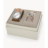 Women's Watch Only Time Three Spheres Fossil Series BQ3570set