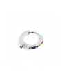Mono Orecchino Marlù Donna 2OR0055-RGB in Acciaio Silver Cristalli Arcobaleno