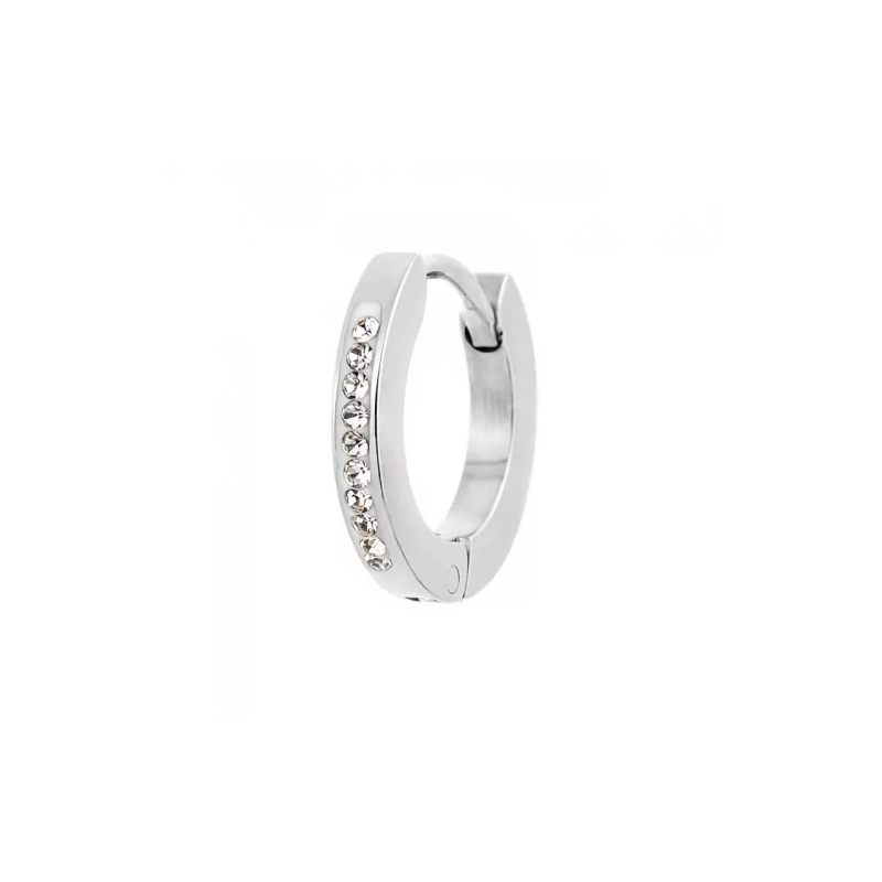 Mono Orecchino Donna Marlù 2OR0059-W in Acciaio Silver con Cristalli Mono Orecchino Donna Marlù 2OR0059-W in Acciaio Silver con Cristalli