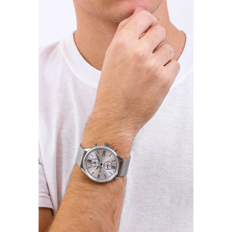 Watch Only Man Time LiuJo TLJ2123 Evolves in Steel Color