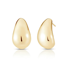 Orecchini Donna a Goccia Liujo LJ2413 in Acciaio 316l Pvd Oro Giallo Anallergico