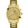 Orologio Cronografo Uomo Guess W0668G4 in Acciaio Colore Oro Originale