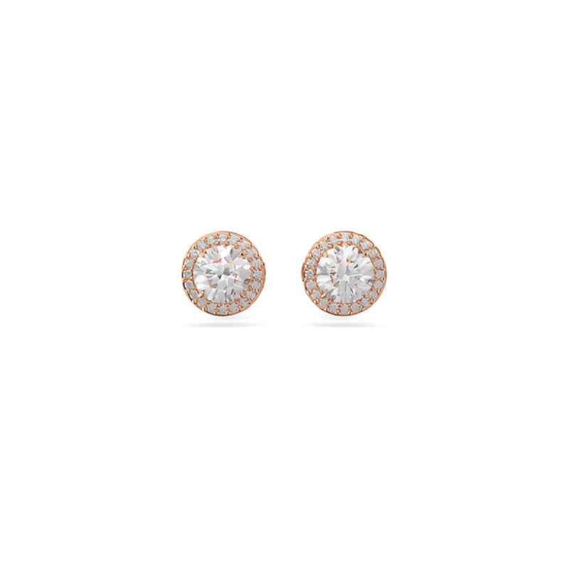 Orecchini Donna A Cerchio Liujo LJ2512 in Acciaio Pvd Oro Rosa e Cristalli Bianchi Orecchini Donna A Cerchio Liujo LJ2512 in Acciaio Pvd Oro Rosa e Cristalli Bianchi