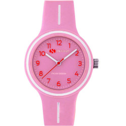Orologio Solo Tempo Bambina Superga Junior STC048 in Silicone Rosa
