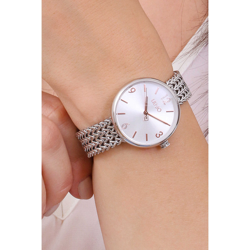 Only Time Women's Watch LiuJo Encadrè TLJ2074 Steel Color