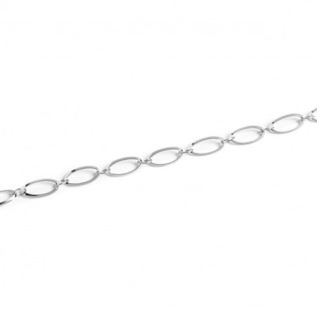 Bracciale Uomo Marlù 2BR0066 Catena in Acciaio Colore Argento