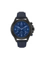 Orologio Uomo NAUTICA NAI21008G Chrono Pelle Blu Nero