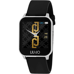 Orologio Smartwatch Unisex LiuJo Energy SWLJ013 Cinturino in Silicone Nero