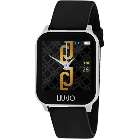Orologio Smartwatch Unisex LiuJo Energy SWLJ013 Cinturino in Silicone Nero